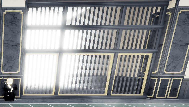 The main gate to exit HQ - located next to Kintoki